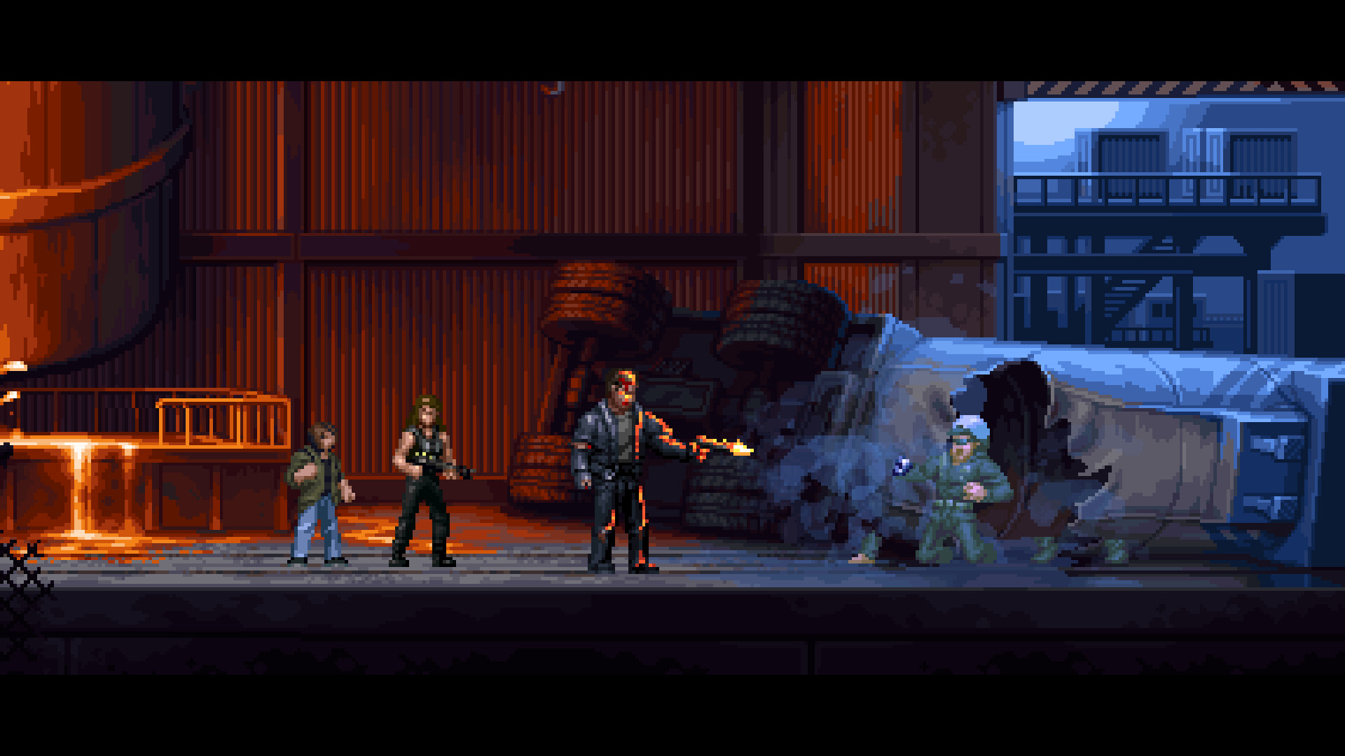 Скриншот из игры Terminator 2D: No Fate - 16