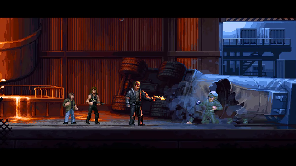 Скриншот из игры Terminator 2D: No Fate - 19