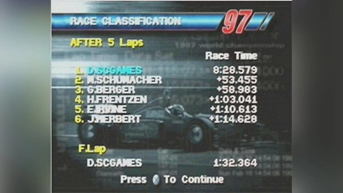 Скриншот из игры Formula 1 Championship Edition - 2