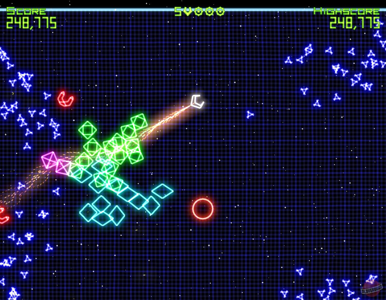 Скриншот из игры Geometry Wars: Retro Evolved - 39