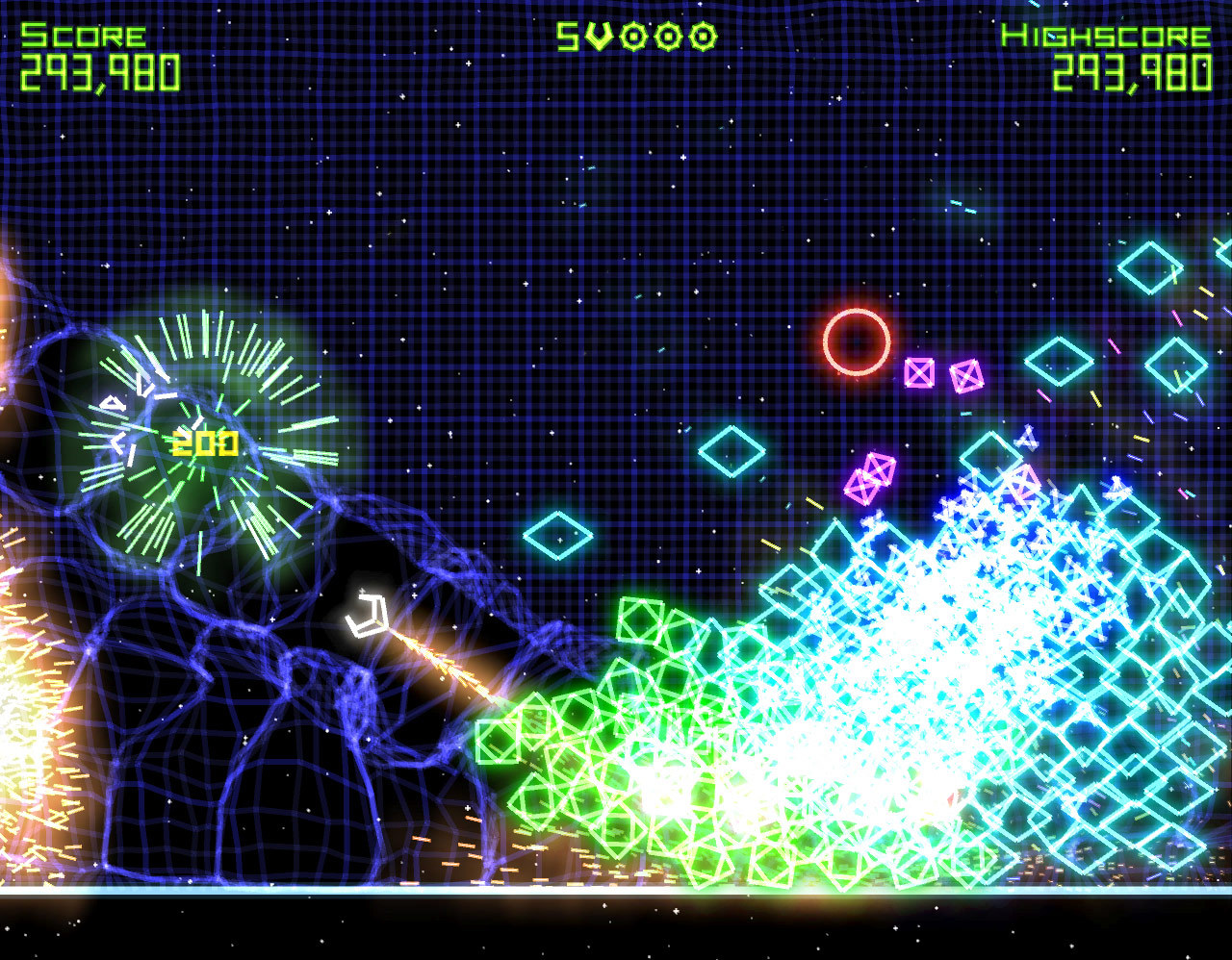 Скриншот из игры Geometry Wars: Retro Evolved - 28