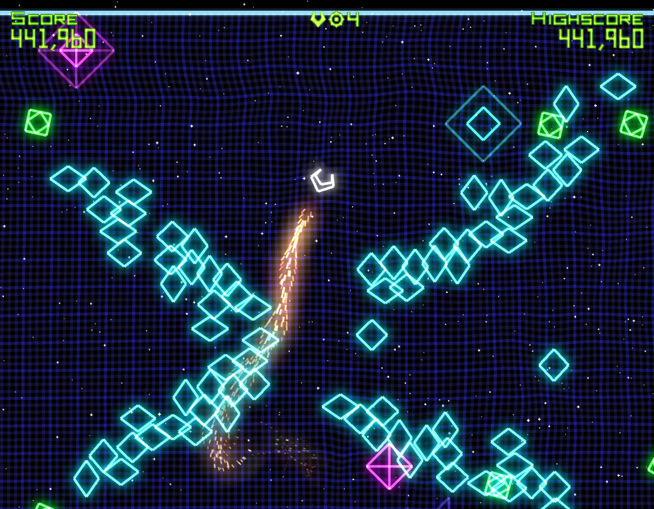 Скриншот из игры Geometry Wars: Retro Evolved - 37