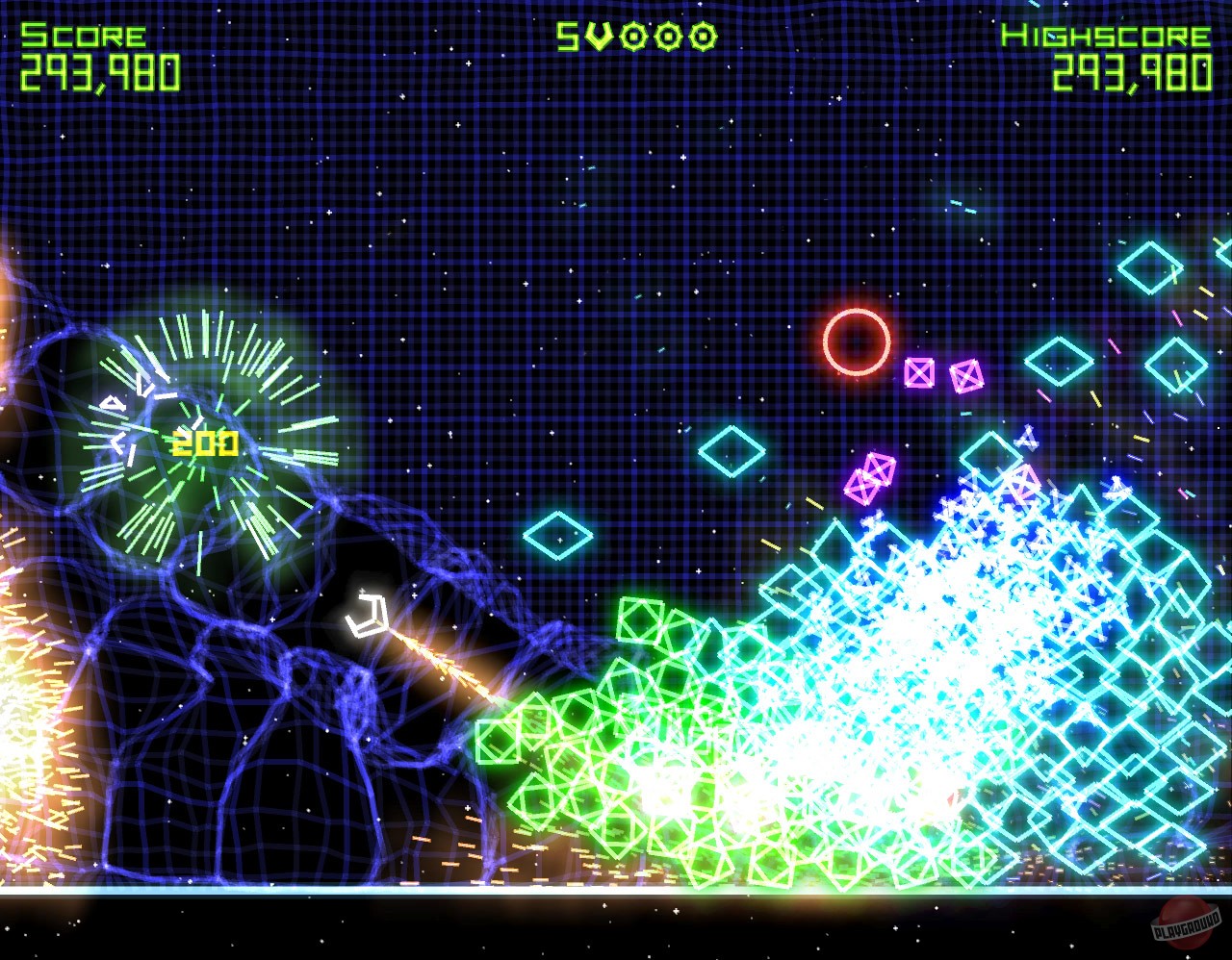 Скриншот из игры Geometry Wars: Retro Evolved - 12