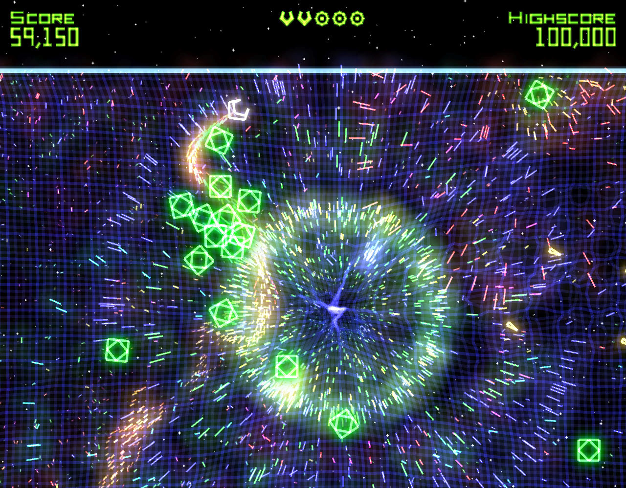 Скриншот из игры Geometry Wars: Retro Evolved - 9