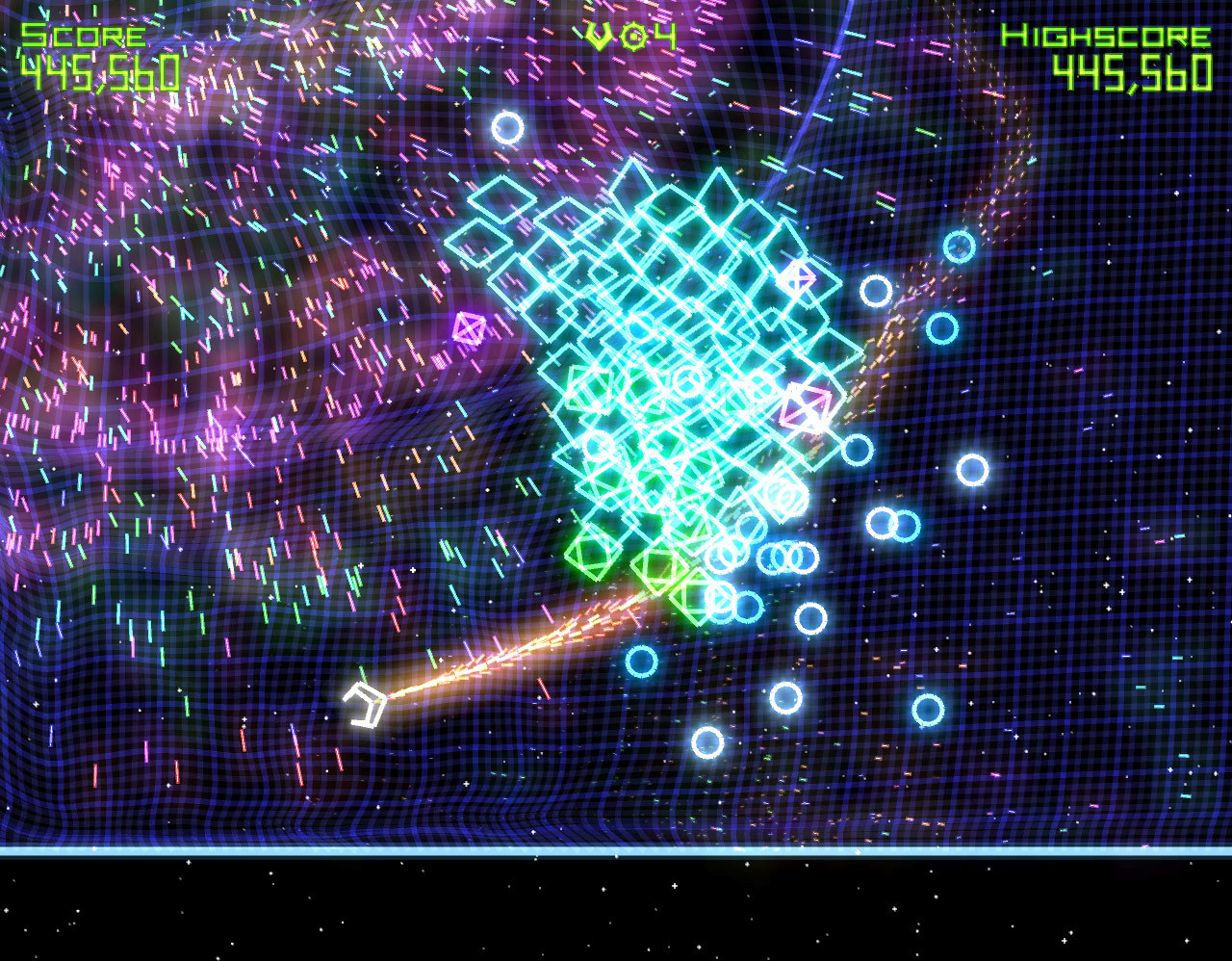 Скриншот из игры Geometry Wars: Retro Evolved - 48