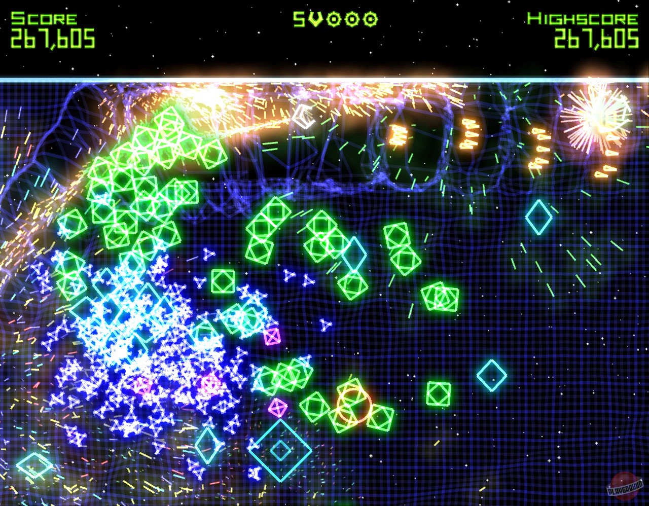 Скриншот из игры Geometry Wars: Retro Evolved - 43