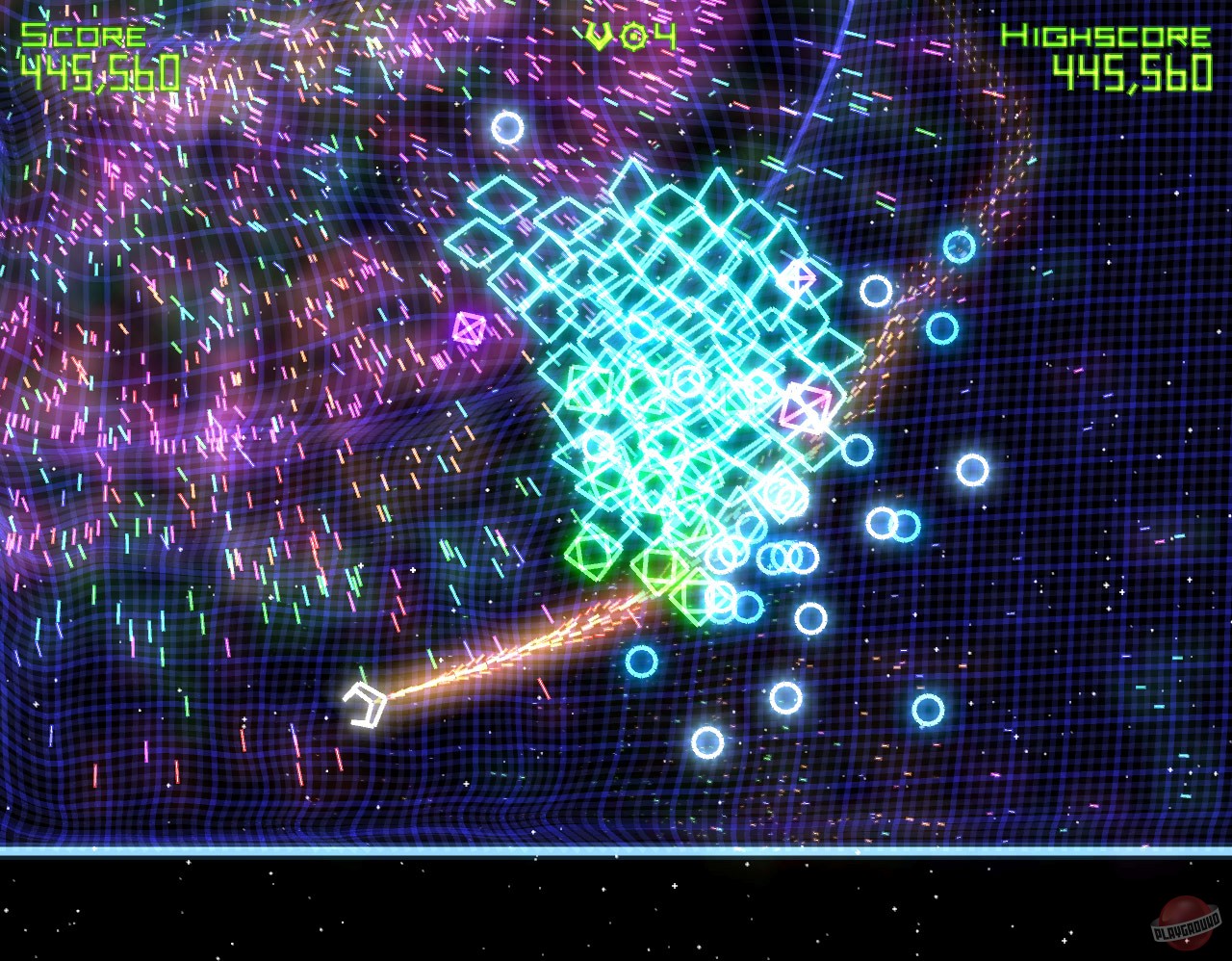 Скриншот из игры Geometry Wars: Retro Evolved - 36