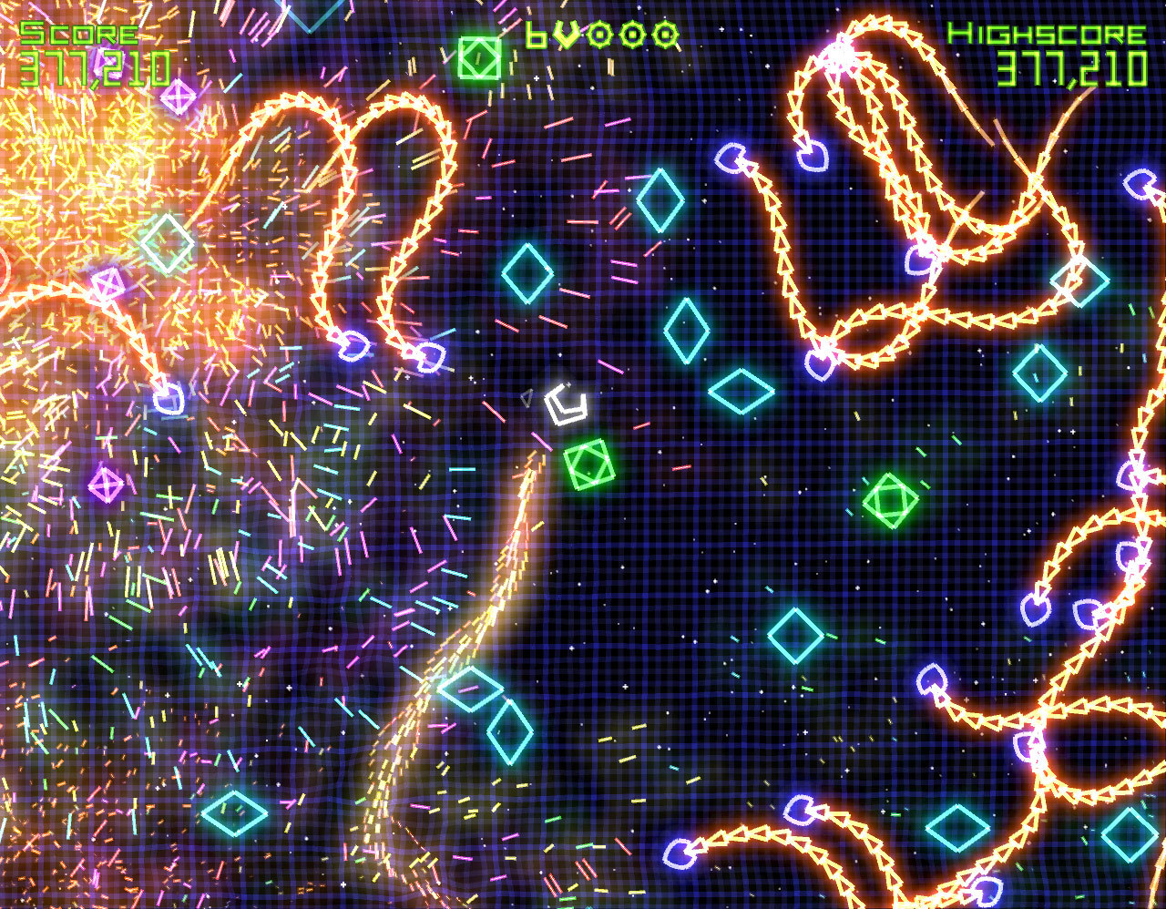Скриншот из игры Geometry Wars: Retro Evolved - 53