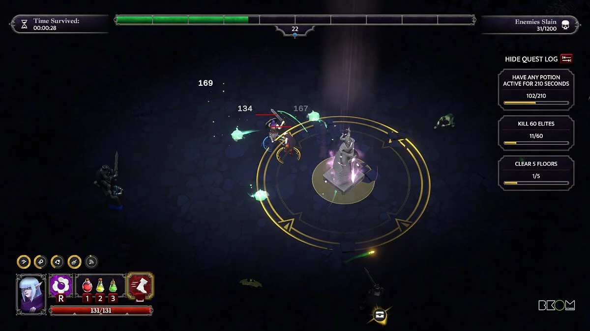 Скриншот из игры Pathfinder: Gallowspire Survivors - 27
