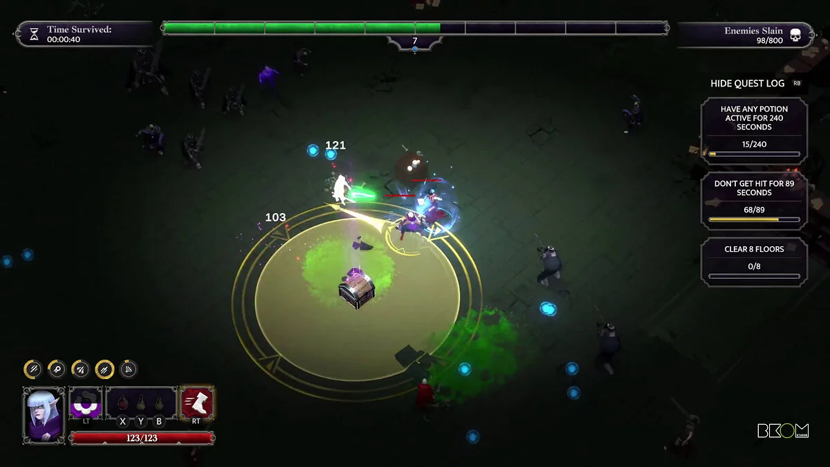 Скриншот из игры Pathfinder: Gallowspire Survivors - 7
