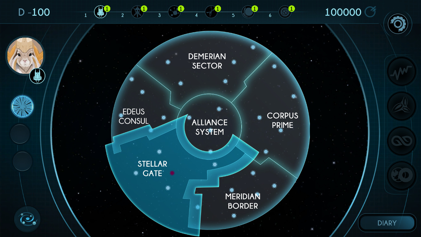 Скриншот из игры Galactic Campaign - 1