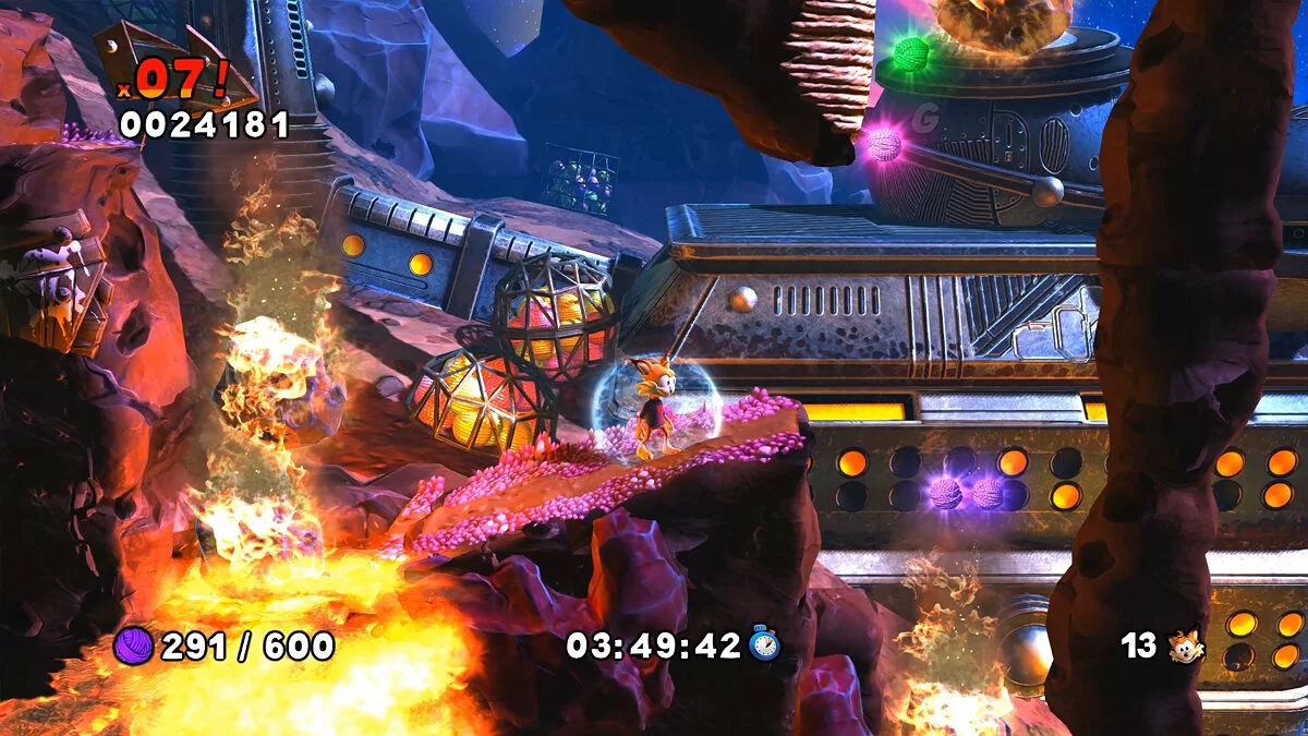 Скриншот из игры Bubsy: The Woolies Strike Back - 19