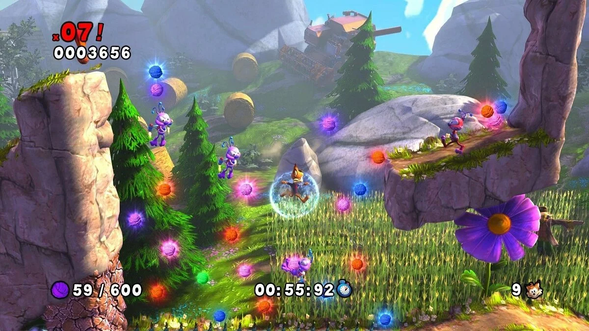 Скриншот из игры Bubsy: The Woolies Strike Back - 8