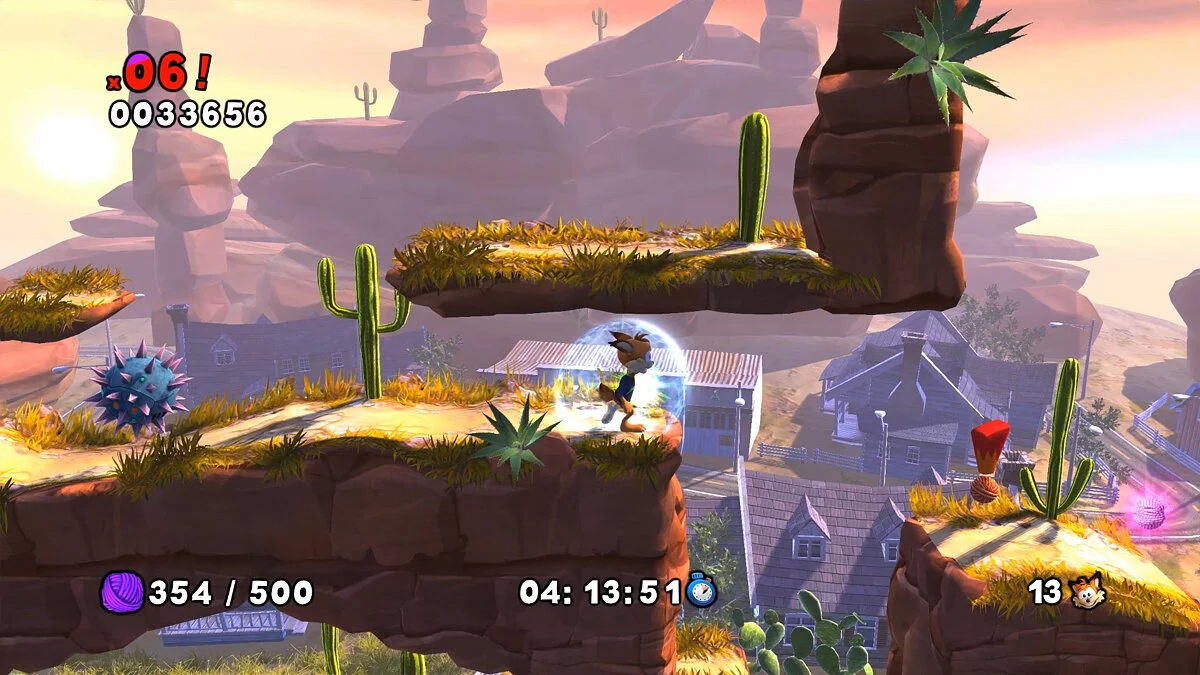 Скриншот из игры Bubsy: The Woolies Strike Back - 30