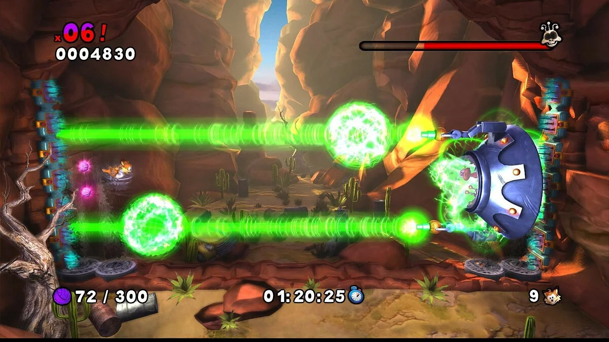 Скриншот из игры Bubsy: The Woolies Strike Back - 4