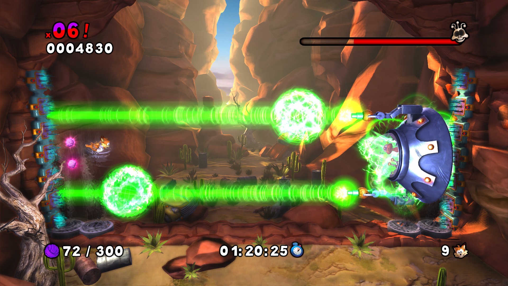 Скриншот из игры Bubsy: The Woolies Strike Back - 27