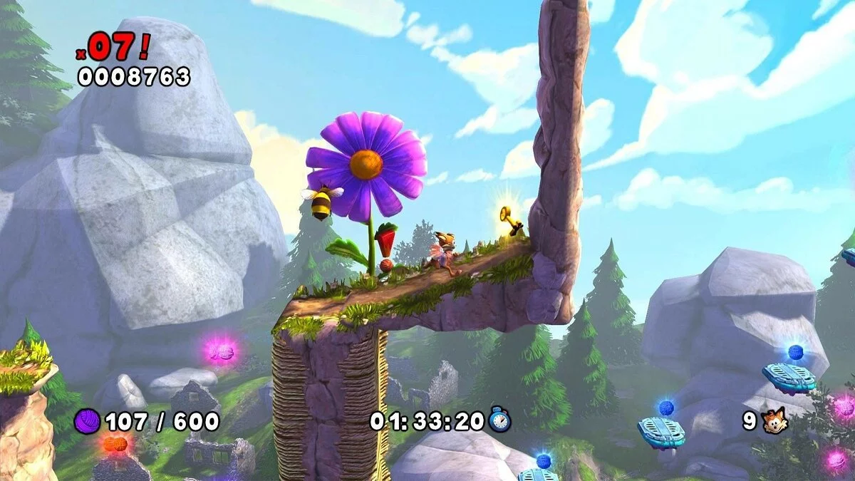 Скриншот из игры Bubsy: The Woolies Strike Back - 31