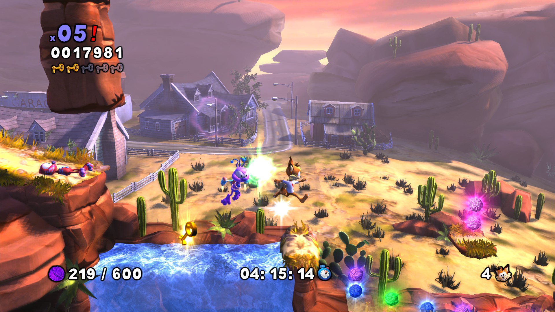 Скриншот из игры Bubsy: The Woolies Strike Back - 36