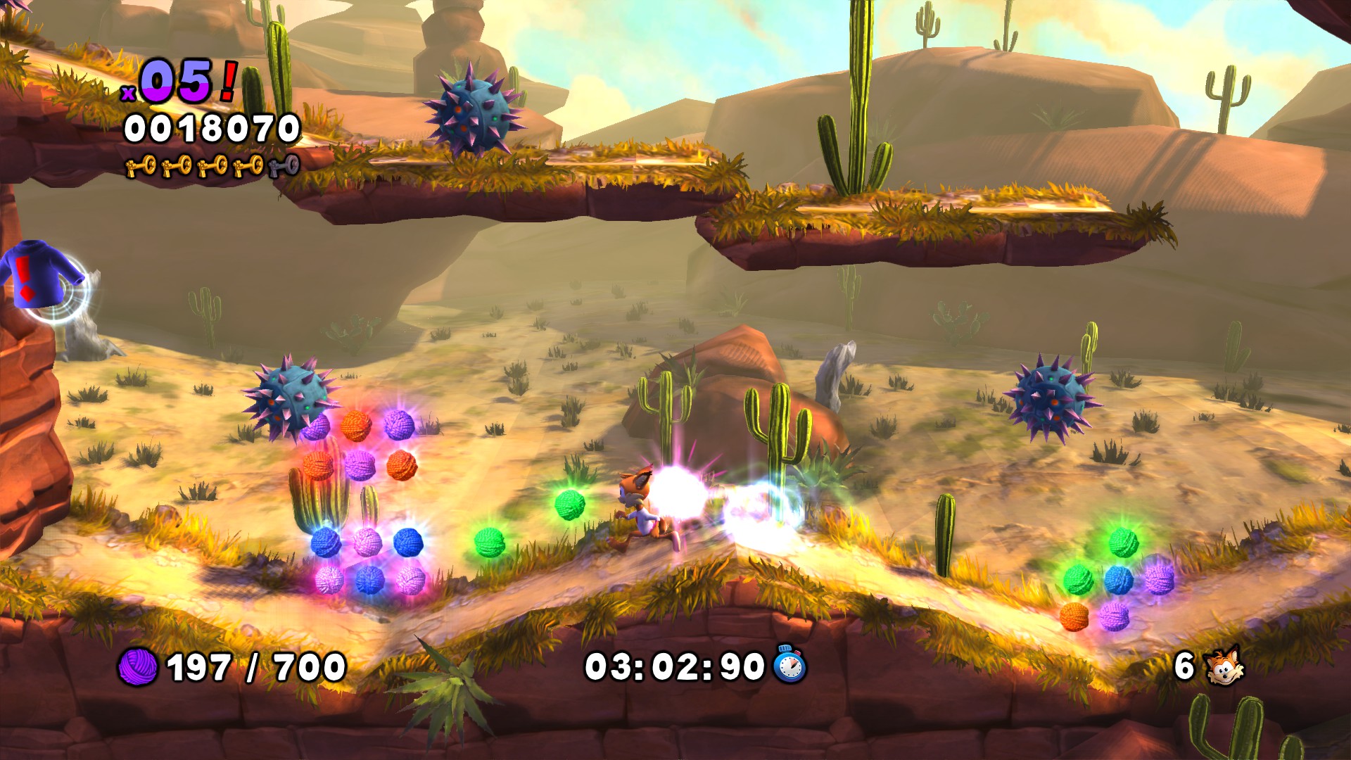 Скриншот из игры Bubsy: The Woolies Strike Back - 10