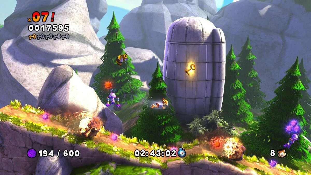 Скриншот из игры Bubsy: The Woolies Strike Back - 15