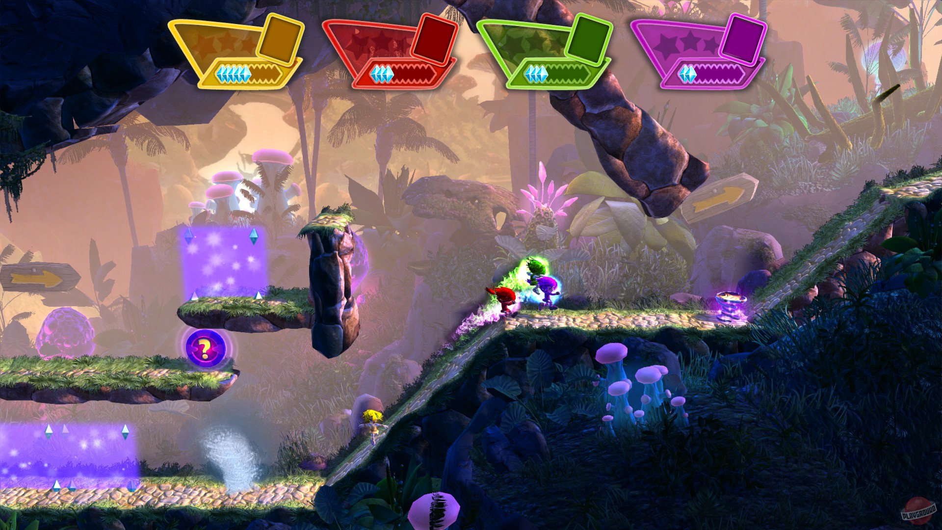 Скриншот из игры Giana Sisters: Dream Runners - 9