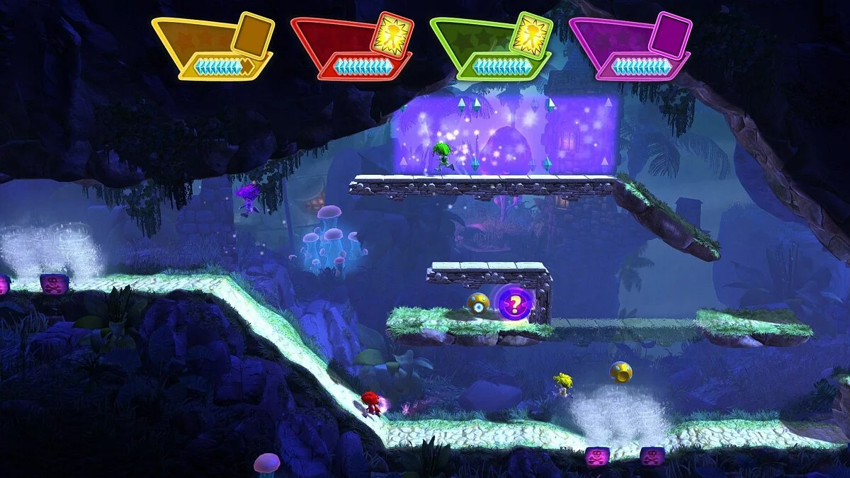 Скриншот из игры Giana Sisters: Dream Runners - 2