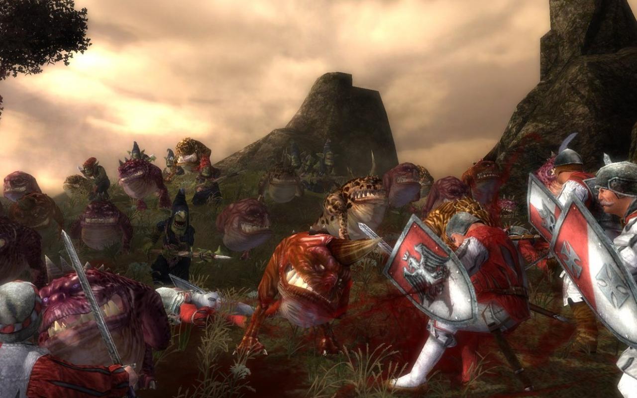 Скриншот из игры Warhammer: Mark of Chaos - Battle March - 26