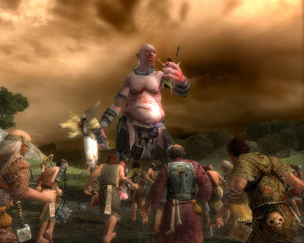 Скриншот из игры Warhammer: Mark of Chaos - 45