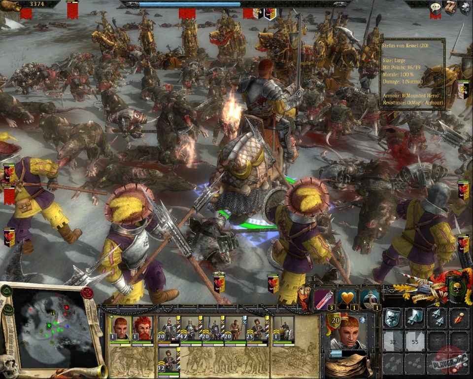 Скриншот из игры Warhammer: Mark of Chaos - 145