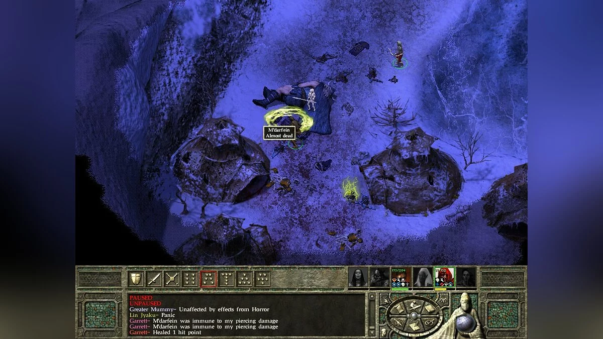 Скриншот из игры Icewind Dale 2 - 2