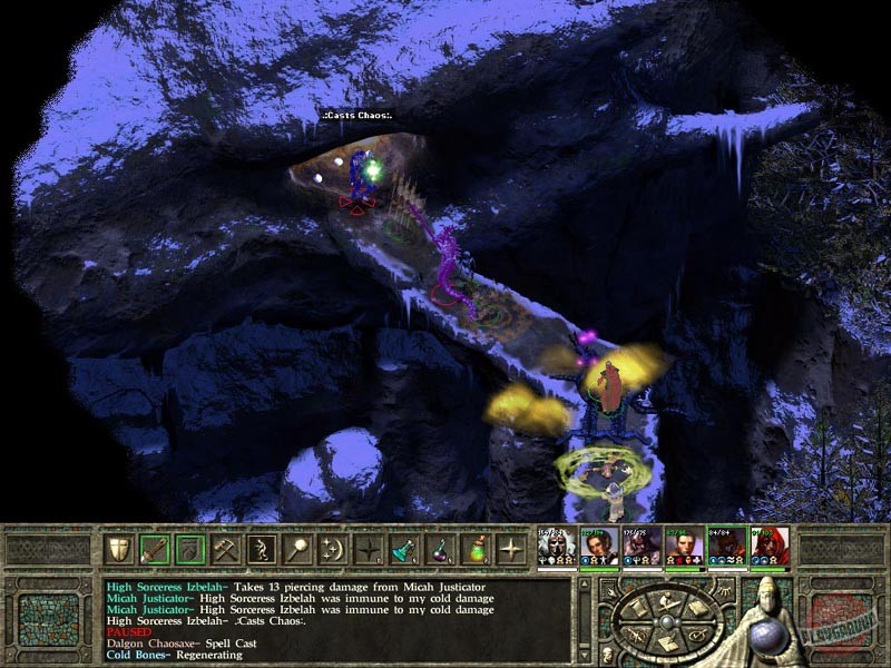 Скриншот из игры Icewind Dale 2 - 3