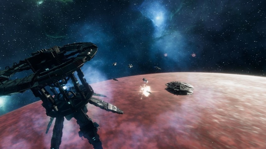 Скриншот из игры Battlestar Galactica Deadlock - 1