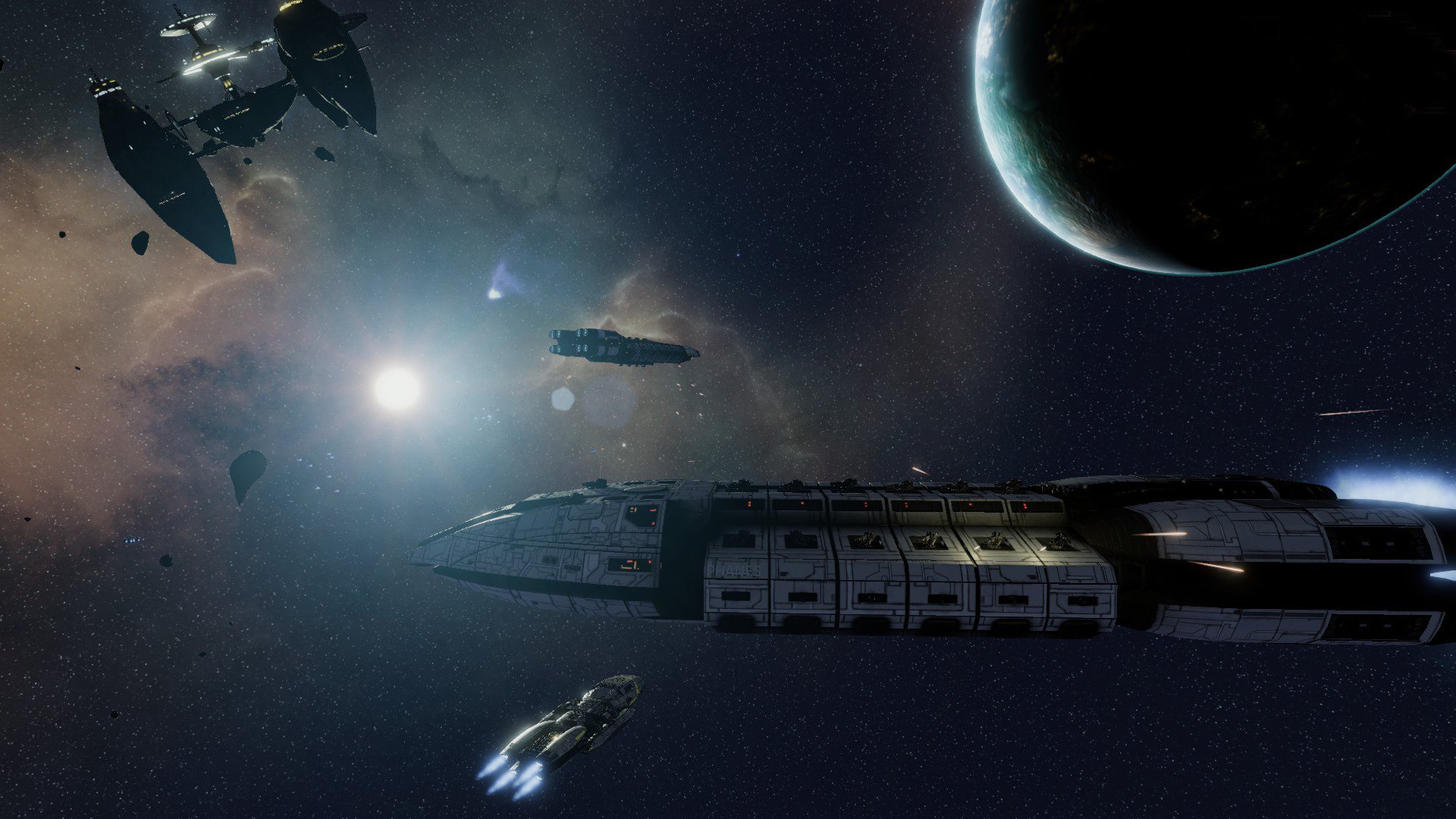 Скриншот из игры Battlestar Galactica Deadlock - 3