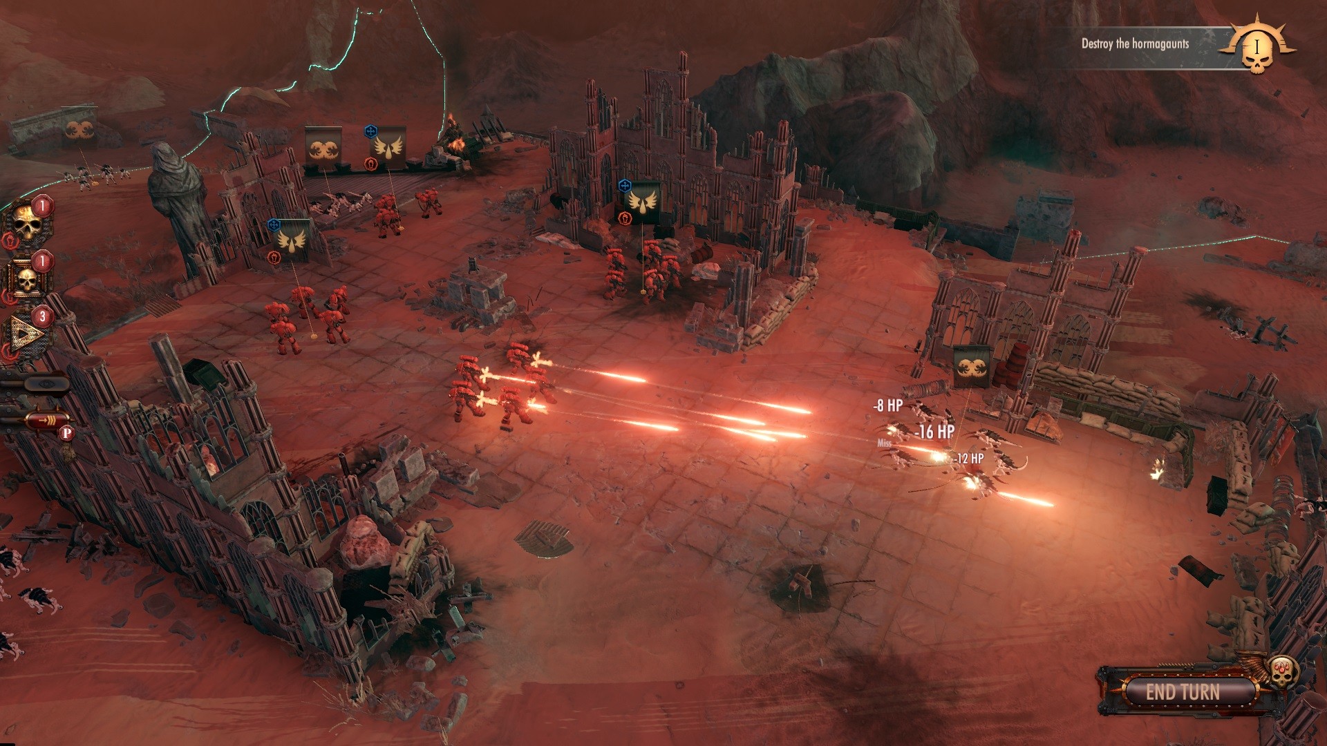 Скриншот из игры Warhammer 40,000: Battlesector - 7