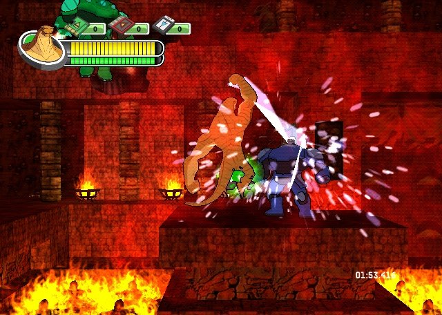 Скриншот из игры Ben 10: Alien Force - The Rise of Hex - 3
