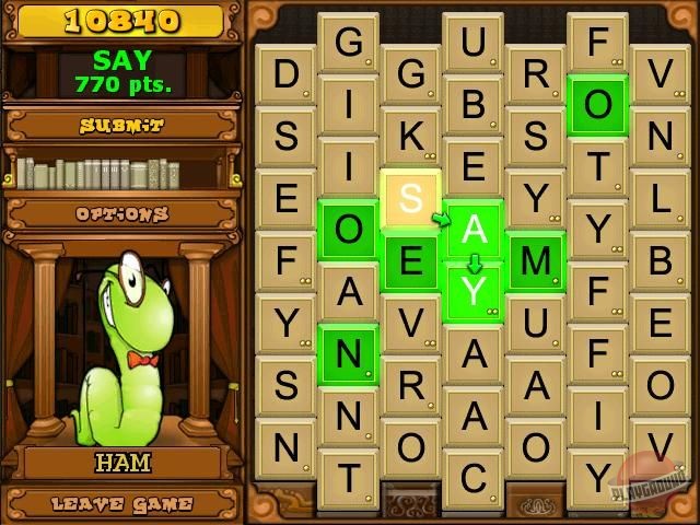 Скриншот из игры Bookworm - 5