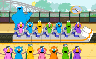 Скриншот из игры Sesame Street: Cookie's Counting Carnival - 1