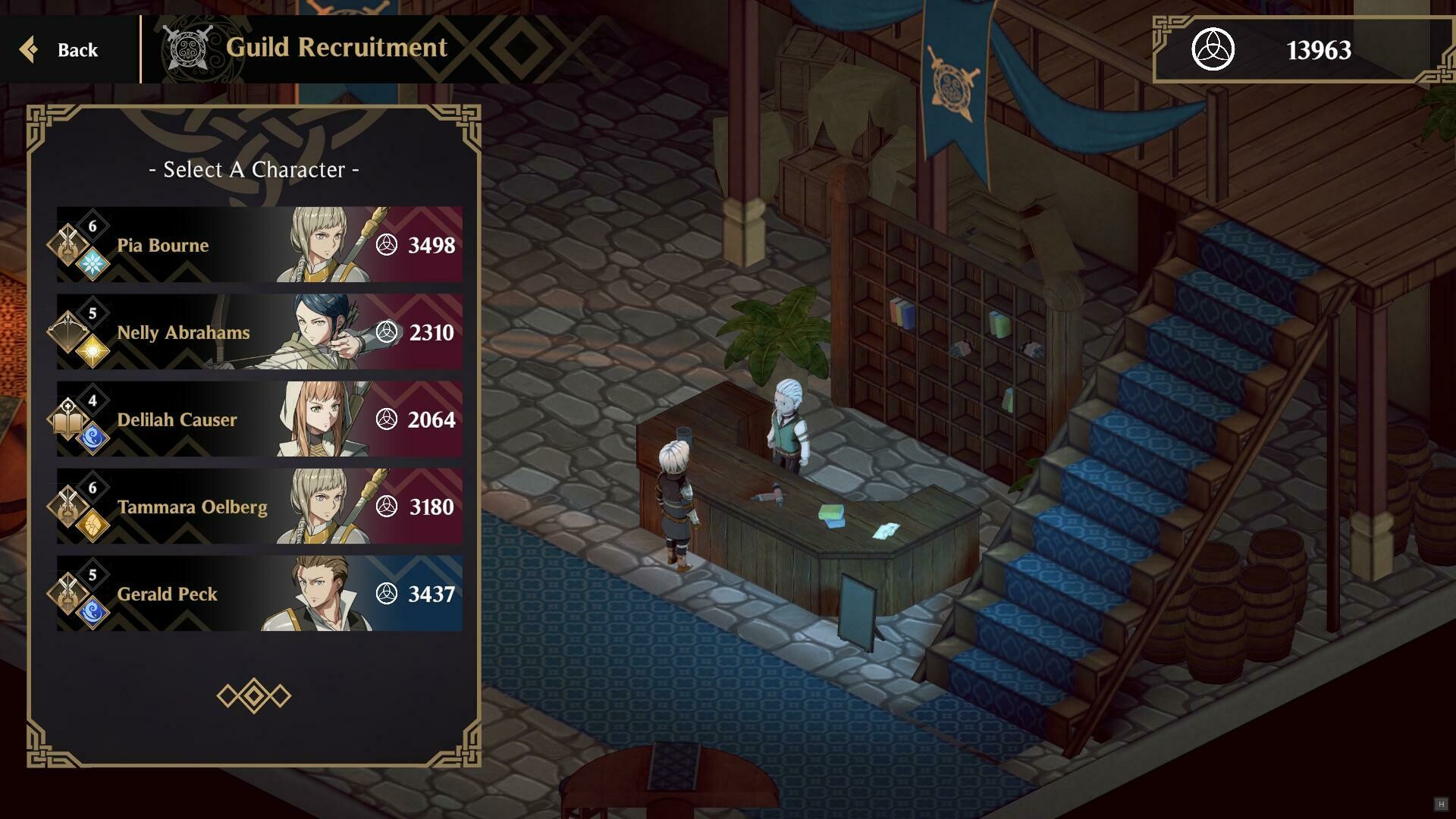 Скриншот из игры Crimson Tactics: The Rise of The White Banner - 26