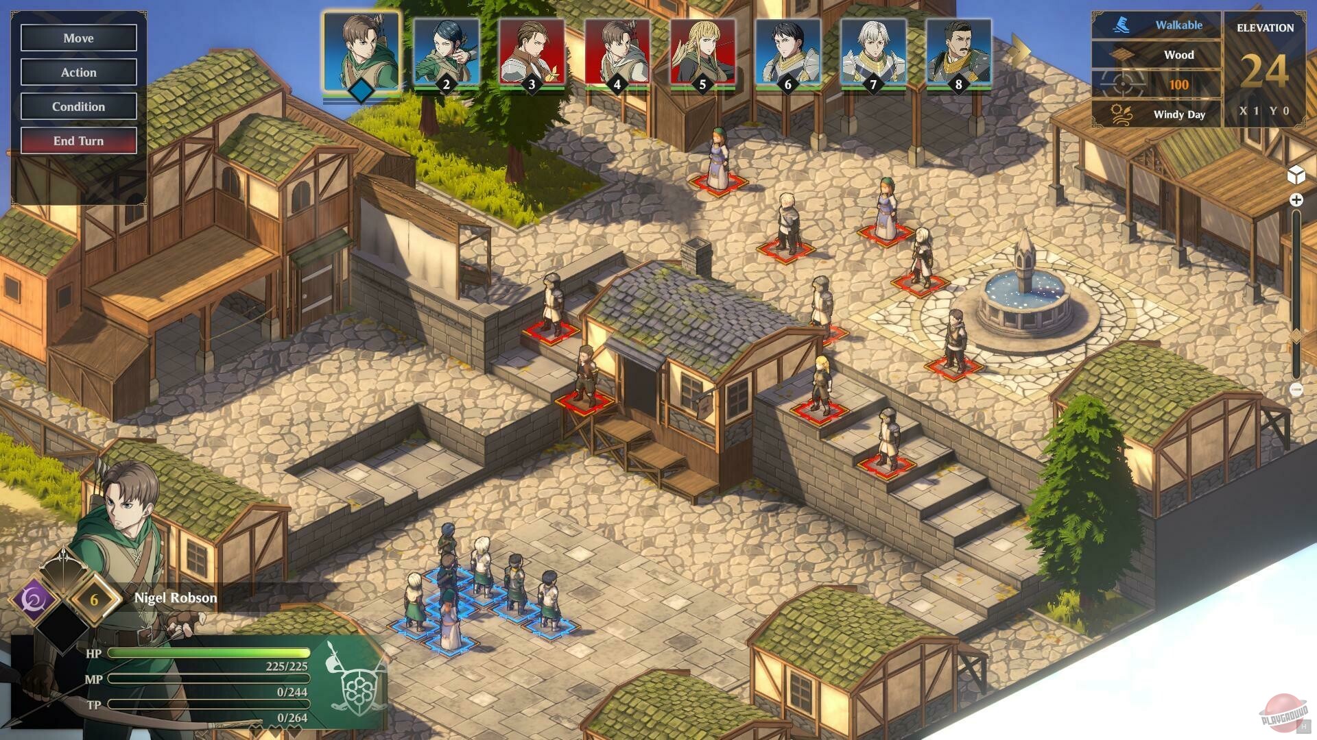 Скриншот из игры Crimson Tactics: The Rise of The White Banner - 10
