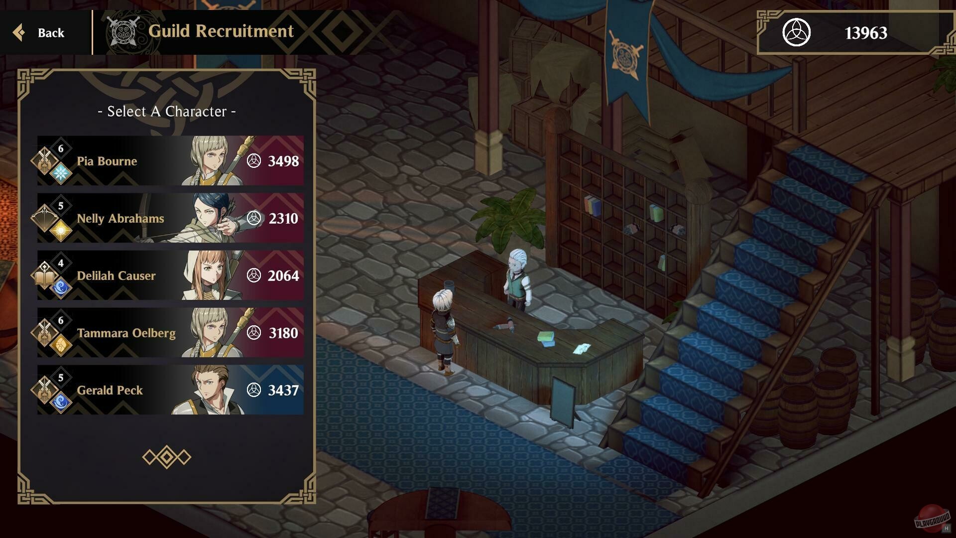 Скриншот из игры Crimson Tactics: The Rise of The White Banner - 22