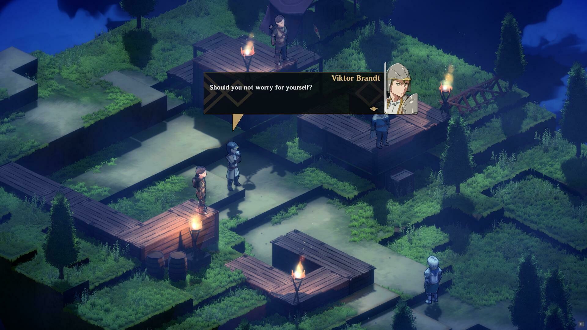 Скриншот из игры Crimson Tactics: The Rise of The White Banner - 11