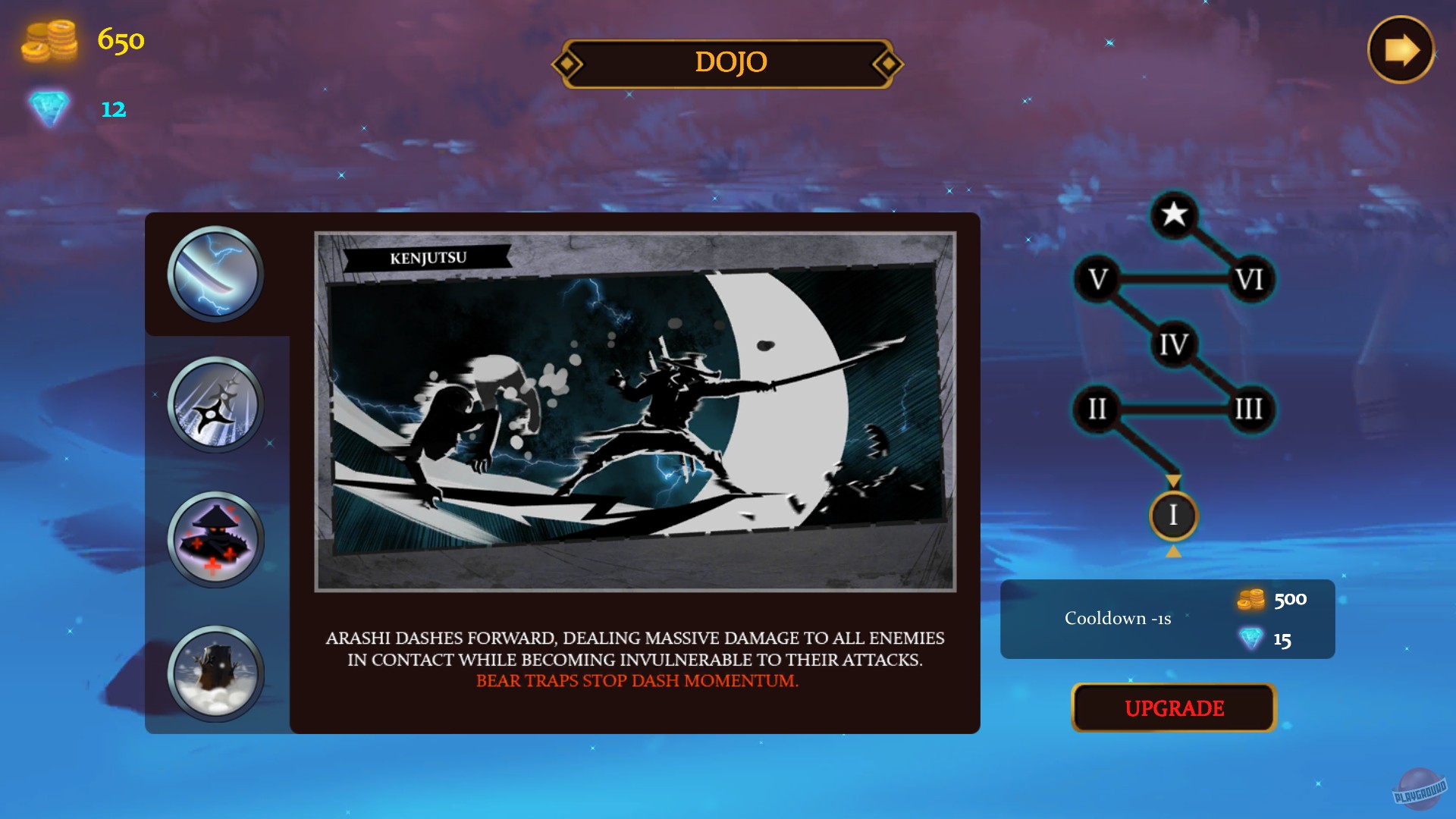 Скриншот из игры Ninja Arashi - 4