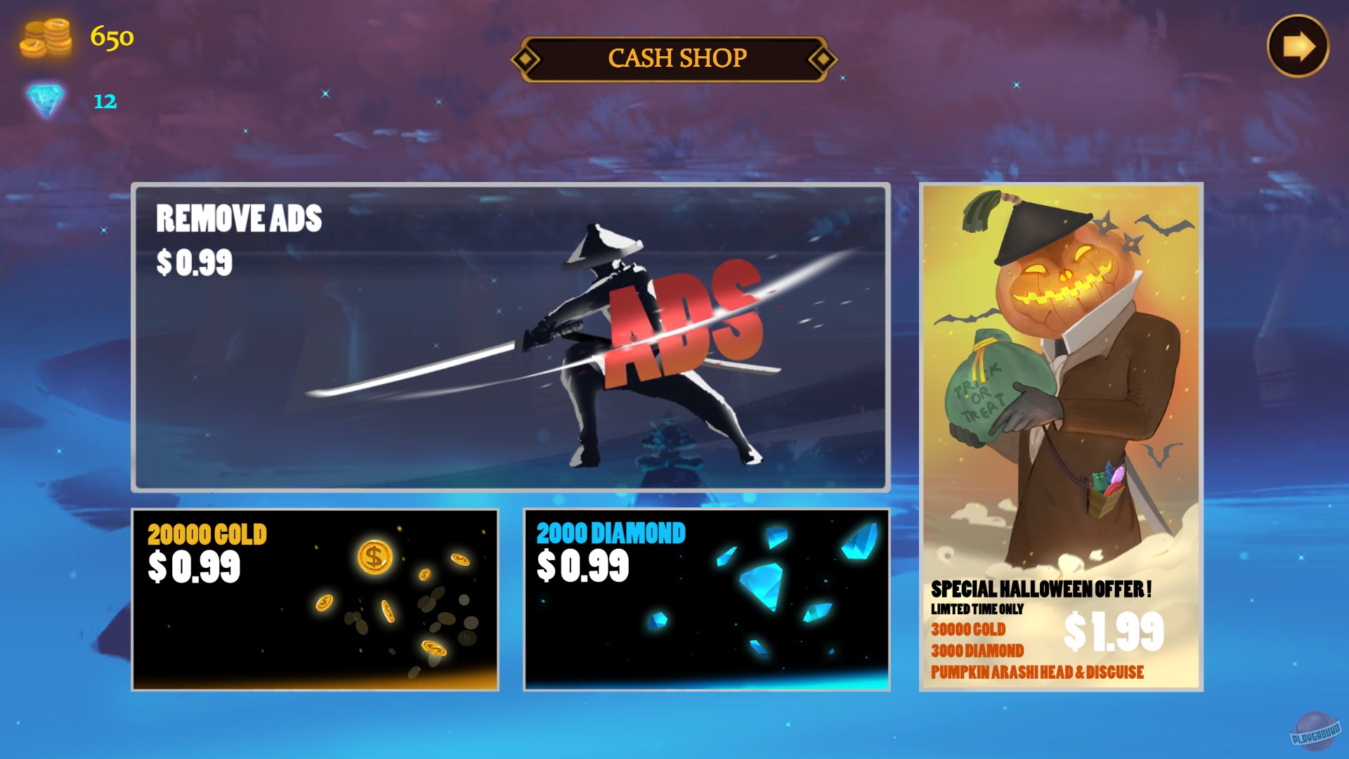 Скриншот из игры Ninja Arashi - 20