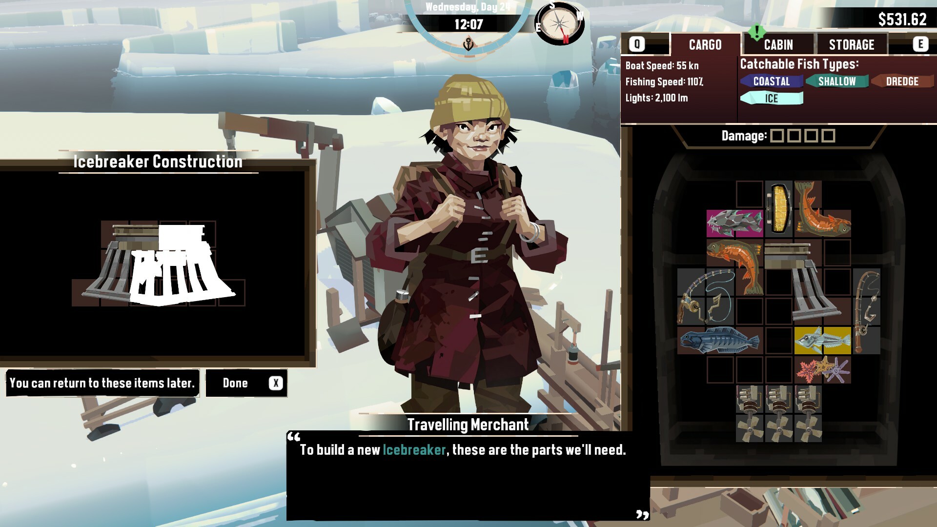 Скриншот из игры DREDGE - The Pale Reach - 3