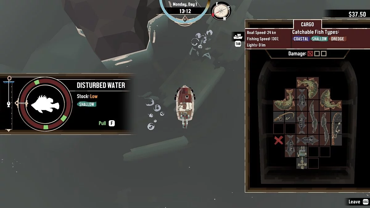 Скриншот из игры Dredge - 9