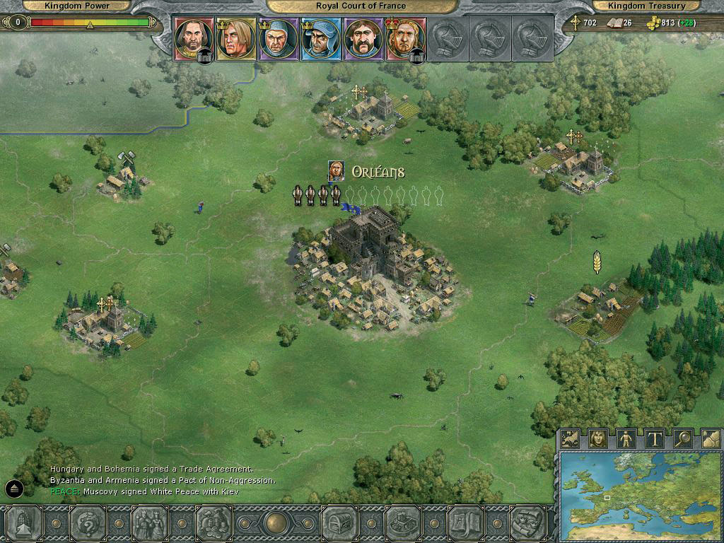 Скриншот из игры Knights Of Honor - 7