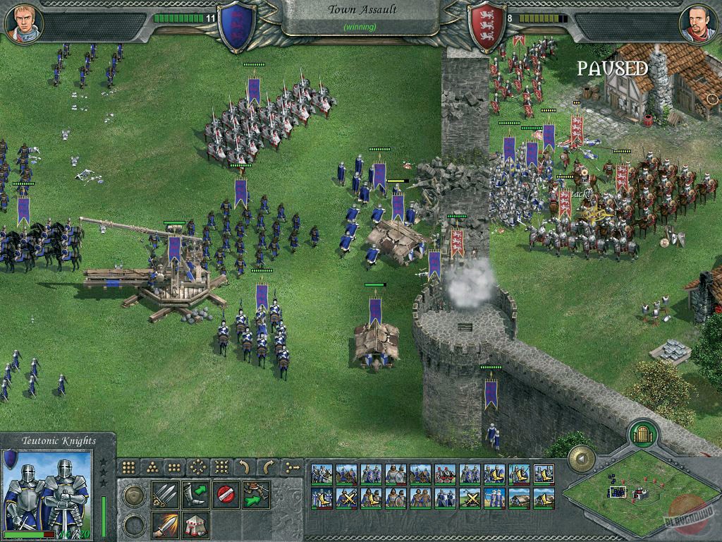 Скриншот из игры Knights Of Honor - 35