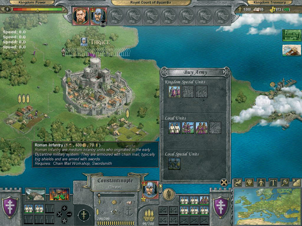 Скриншот из игры Knights Of Honor - 6