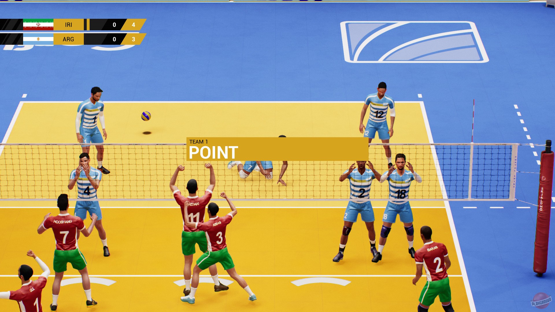 Скриншот из игры Spike Volleyball - 9