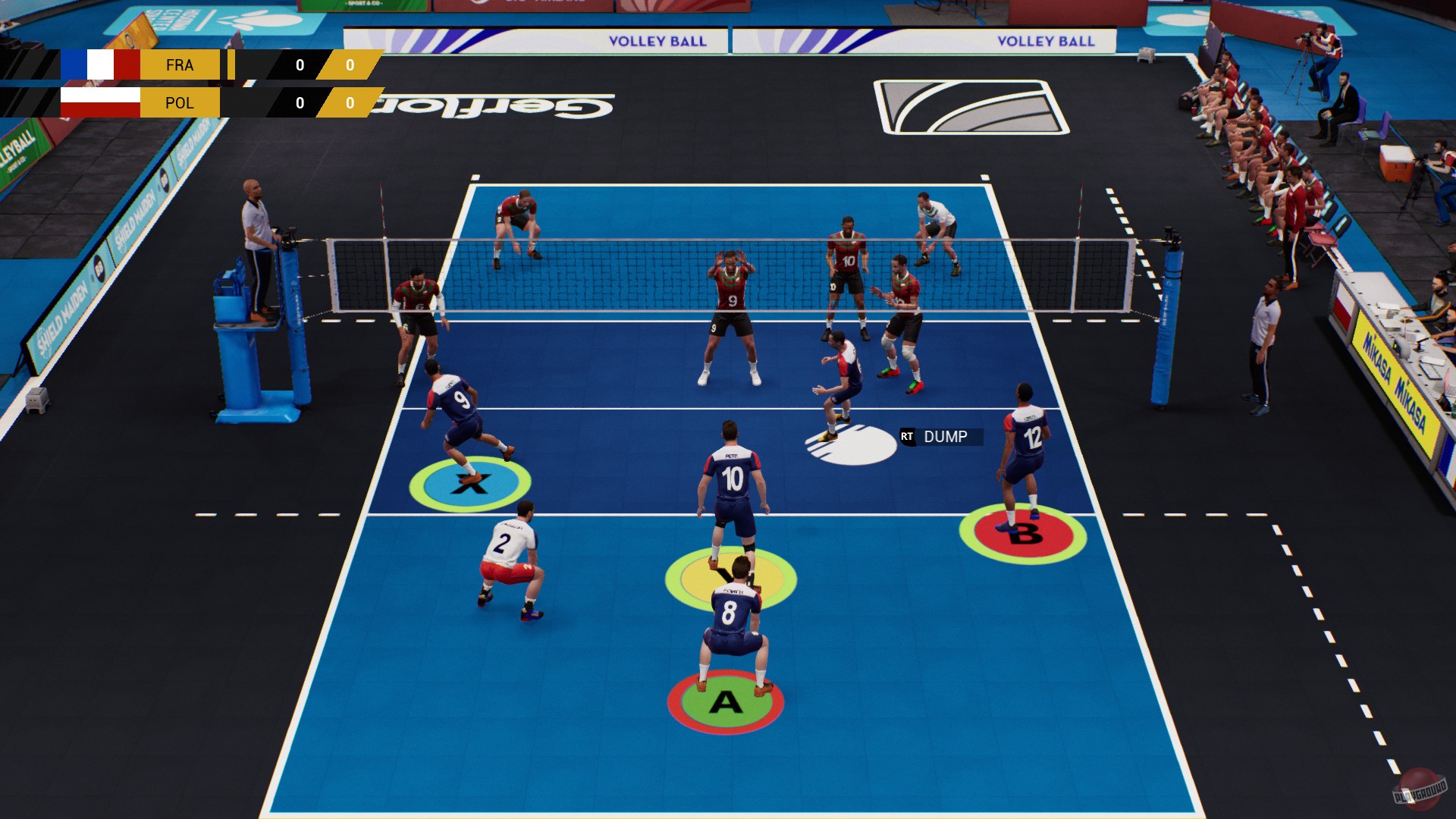 Скриншот из игры Spike Volleyball - 11